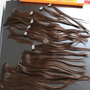 Euronext Remy Espresso Human Hair ClipInExtensions
